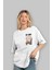 Spy x Famıly Anya Ön Sol Baskılı Oversize T-Shirt Erkek Kadın Unisex Pamuk Bisiklet Yaka Tişort 4