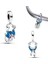 Gümüş Disney Donald Duck Sallantılı Charm 2