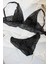 Bralet Takım Dantel Siyah 2