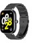 Redmi Watch 4 Ile Uyumlu Kordon Kordon Paslanmaz Döküm Çelik Metal Baklalı Kordon 1