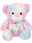 Sunman 4771 Gökkuşağı Renkli Peluş Ayı 45 cm -Sunman 1