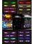 80+80cm 2'li Şeytan Led Gözler Animasyonlu Araba,kamyon,otobüs Kumandalı Esnek Ön Arka Cam Rgb Ekran 2