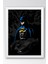 Batman Batmobile Çerçeveli Tablo - Çizgi Roman Tasarımlı Poster Tablo 1