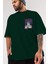 Kirie Motoba 4 Ön Sol Baskılı Oversize T-Shirt Erkek Kadın Unisex Pamuk Bisiklet Yaka Tişort 3