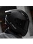 Rapıd 2 Race Mat Siyah Fullface Motosiklet Kaskı Siyah Camlı 3