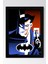 Batman Çerçeveli Tablo - Batman ve Joker Poster Tablo 1