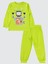 Erkek Çocuk Pijama Takımı 2-5 Yaş Limon Sarısı 1