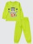 Erkek Çocuk Pijama Takımı 2-5 Yaş Limon Sarısı 4