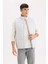 Regular Fit Dik Yaka Fermuarlı Şişme Yelek D6286AX25SP 1