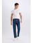 Sergio Regular Fit Normal Kalıp Normal Bel Boru Paça Jean Pantolon D9829AX25SP 2