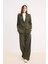Wide Leg Geniş Paça Esnek Belli Bağcıklı Basic Düz Palazzo Pantolon C5628AX25SP 3