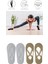 4 Adet Bayan Kaydırmaz Tabanlı Yoga Pilates Fitness Dans ve Spor Çorabı 3