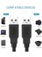 Plus PX-USB05 0.5 Metre USB To USB Kablo, Notebook Soğutucu Kablosu, Kısa USB Kablo 2