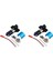 2X370 Güç Metal Motor Geri Vites Kutusu Isı Emici Ile Rc Araba Yedek Parçaları Için B1 B14 B24 C14 C24 B16 B26 B36 (Yurt Dışından) 2