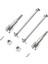 2 Takım Metal Ön ve Arkadan Çekişli Motosiklet Mili Cvd Hbx 16889 16889A 16890 16890A SG1601 SG1602 1/16 Rc Araba Yükseltme Parçaları (Yurt Dışından) 3