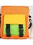 3 Renk Crossbody Çanta - Turuncu / Cırtlı 1