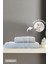 2'li Jakarlı Havlu Seti %100 Pamuk - 1 Adet El Havlusu 50x90 ve 1 Adet Banyo Havlusu 100x150 1