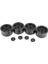 4 Adet Plastik Beadlock 2.2 Tekerlek Poyra Tekerlek Jantları 1/10 Rc Paletli Araba Eksenel SCX10 Wraith Capra RR10 Trx4 D90 (Yurt Dışından) 1