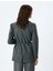 5Wak50099Uw 048 Gri Kadın Blazer Ceket 4