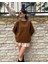 Oversize Bisiklet Yaka Triko Kazak 2