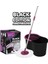 Black Edition Otomatik Temizlik Seti - Kova Mop Seti 1 Adet Yedek Mop Hediyedir 2