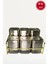 6 Parça Kare Vakum Kapaklı Cam Baharatlık Seti ve Metal Stant, Baharat Takımı 6’li Set 4