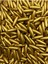Sarı / Gold Mat Metalık Büyük Arpa Çubuk Model Boncuk,takı,çanta Boncuğu (100GR ~ 230 Adet Boncuk) 3