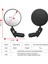 2 Adet Bisiklet Ayna Lens Güvenli Ayarlanabilir Dikiz Döngüsü E-Bisiklet Ayna 360 ° Dönebilen (Yurt Dışından) 5