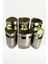 6 Parça Üçgen Vakum Kapaklı Cam Baharatlık Seti ve Metal Stant, Baharat Takımı 6’li Set 5
