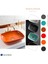 Dies Oval Turuncu Deliksiz Lavabo 50 cm 1