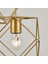 Nisa Luce Zambak 3'lü Tepsi Avize - Eskitme - 90X50X50 cm 3