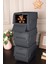 Box Organızer 8 Lt Antrasıt 3 x 8 Lt 3