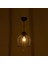 Nisa Luce Burgaz Modern Tekli Avize - Siyah - 65X20X20 cm 2