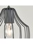 Nisa Luce Burgaz Modern Tekli Avize - Siyah - 65X20X20 cm 3