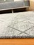 Ecosıa Modern Şönil Kilim Halı Yüksek Kalite Yolluk Antrasit Yıkanabilir Saçaklı Kaymaz Taban 5