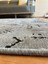 Ecosıa Modern Şönil Kilim Halı Yüksek Kalite Yolluk Antrasit Yıkanabilir Saçaklı Kaymaz Taban 5