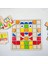 Ahşap Mozaik Yapboz Montessori Puzzle Dikkat ve Zeka Geliştirme Oyunu (20 Oyun Kartı) 5