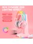 Onıkuma X26 E-Spor Oyuncu Kulaklığı Rgb Aydınlatmalı Gürültü Azaltma Kablolu Kulaklık-Pembe (Yurt Dışından) 3