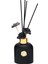 130 ml Siyah Cam Şişe Bambu Çubuklu Black Vanilya Oda Kokusu 1