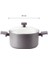 Nano Seramik Derin Tencere - Gri/beyaz - 22 cm 4