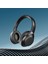ES207 Bluetooth 5.2 Kablosuz Mikrofonlu Kulak Üstü Kulaklık Siyah 6