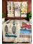 5'li Saçaklı Pamuklu 40X60 cm %100 Pamuk Baskılı Havlu Seti El Yüz Mutfak Havlusu Yumuşak Desenli Su Emici Set 1