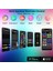 Matrix Kayan Yazı Emoji LED Ekran Programlanabilir 17X7CM Tabela Araba Bluetooth App Kontrol USB LED 2