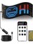 Matrix Kayan Yazı Emoji LED Ekran Programlanabilir 17X7CM Tabela Araba Bluetooth App Kontrol USB LED 3