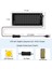 Matrix Kayan Yazı Emoji LED Ekran Programlanabilir 17X7CM Tabela Araba Bluetooth App Kontrol USB LED 4