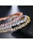 Beyaz Stil Altın Emmaya Altın Rengi Aaa Cz Boncuklu Manşet Bilezikler ve Kadınlar Için Moda Takı Pulseiras (Yurt Dışından) 2