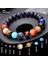 Howlite Bilezik Sekiz Gezegenler Bilezikler Doğal Taş Boncuklar Çakra Yoga Bilezik Evren Galaxy Güneş Sistemi Erkekler Kadınlar Için Bilezikler Hediyeler (Yurt Dışından) 2