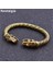 Antik Altın Kaplama Teen Wolf Viking Bilezik Bileklik Vikingo Takı El Manşet Bilezik Bilezik Brazalete Vikingos (Yurt Dışından) 1