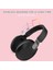 Kablosuz Kulaklık Bluetooth Stereo Kulaklık Mikrofon Destekli Katlanır Kulaklık Kablolu Mod-Siyah (Yurt Dışından) 4