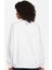 Training Plus Essential Get Fit Dri Fit Graphic Crew White Oversized Bol Kesim Kadın Sweatshirt Beyaz 2